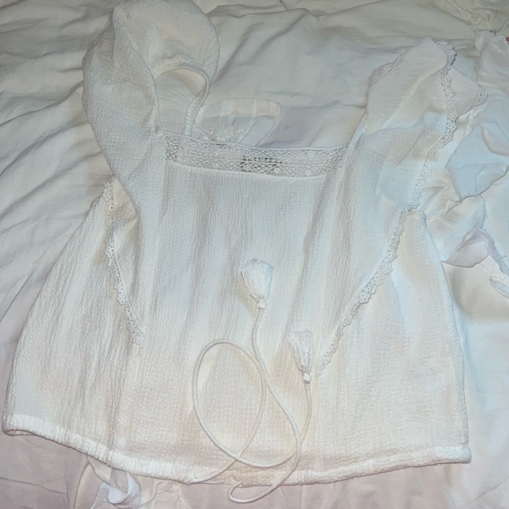 Altar’d state ruffle top